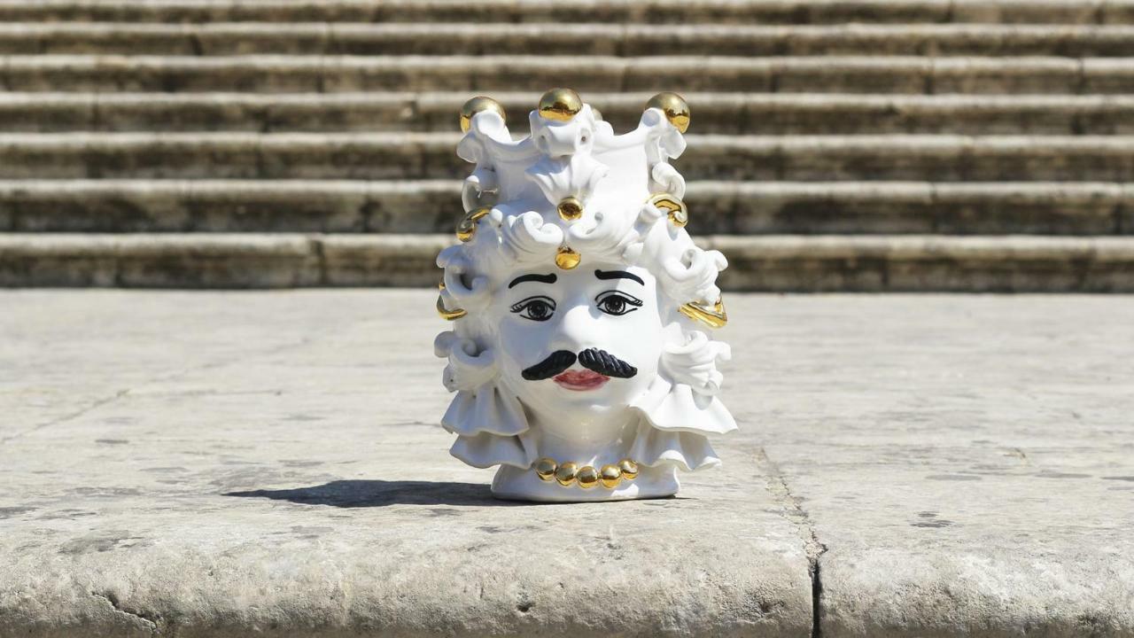 La Rosa Antica Panzió Caltagirone Kültér fotó